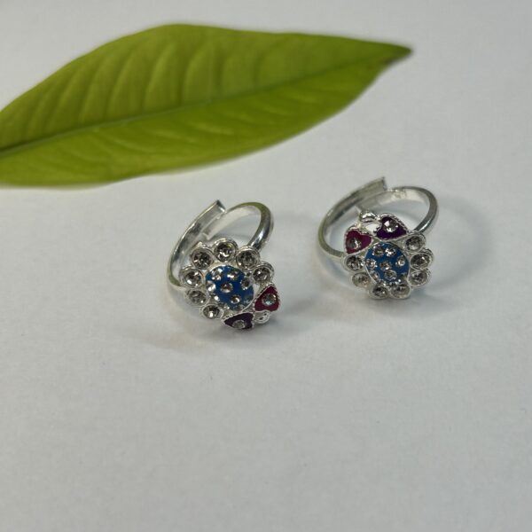 Silver Infinity Toe Ring