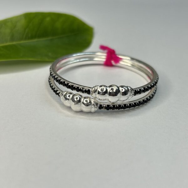 Tiny Treasures Silver Bangle - Image 6