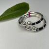 New Beginnings Silver Bangle