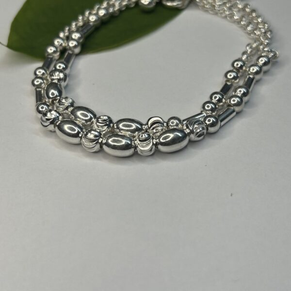 Serenity Silver Payal - Image 3