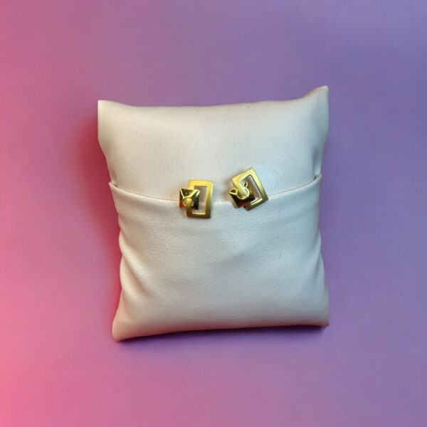 Golden Aurora Drop Earrings