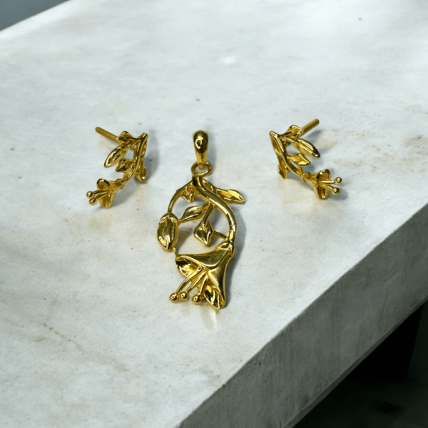Floral Pendant Set - Image 2